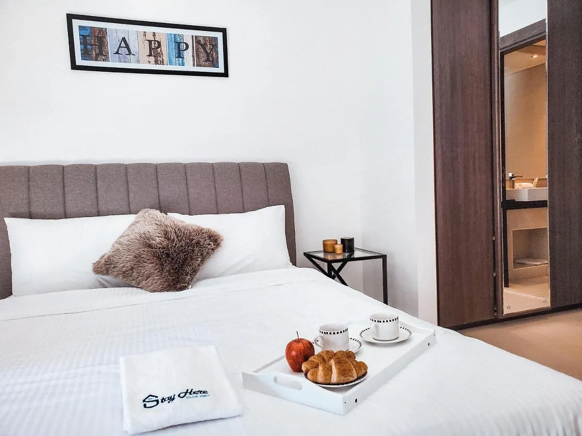 Apartment Stay Here - Dubai Marina 2 BR Silverene Tower